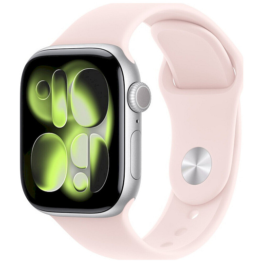 Apple Watch 42/41/40/38mm jemně růžový sportovní řemínek S/M Apple Watch 42/41/40/38mm jemně růžový sportovní řemínek S/M