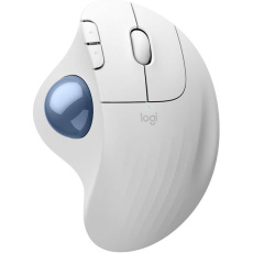 Logitech ERGO M575S bezdrátová myš bílá