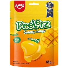 Želé bonbony Amos Peelerz - Mango 65 g