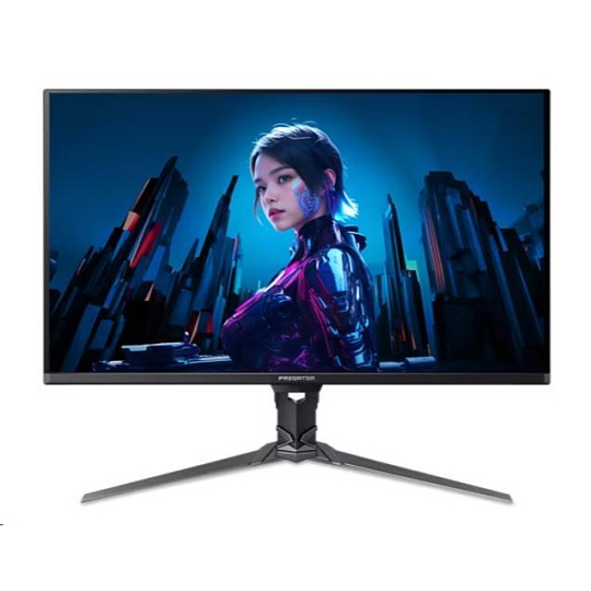ACER LCD Predator X32X5bmiiphuzx,32" 3840x2160,240Hz,300nits,178/178,0,01ms,HDMI,DP,USB,Audio,Repro,VESA,Black ACER LCD Predator X32X5bmiiphuzx,32" 3840x2160,240Hz,300nits,178/178,0,01ms,HDMI,DP,USB,Audio,Repro,VESA,Black