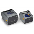 Zebra ZD621R, 12 dots/mm (300 dpi), cutter, disp., RTC, RFID, USB, USB Host, RS232, BT, Ethernet, Wi-Fi, grey