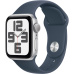 Apple Watch SE (2023) Cellular 40mm sportovní silikonový řemínek bouřkově modrý S/M