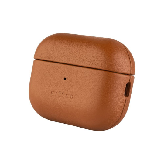 FIXED PodsLeather kožené pouzdro pro Apple AirPods 3 hnědé