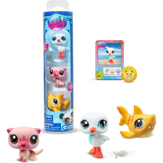 Littlest Pet Shop 3 figurky