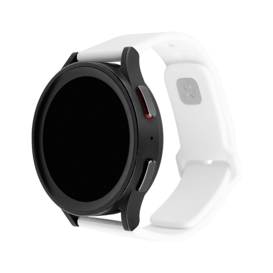 FIXED set silikonových řemínků s Quick Release 22mm pro smartwatch bílý