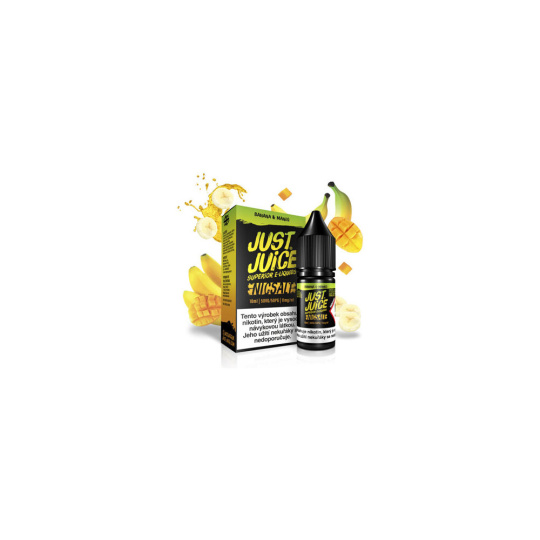 Just Juice Salt Banán & mango 10ml (20mg)