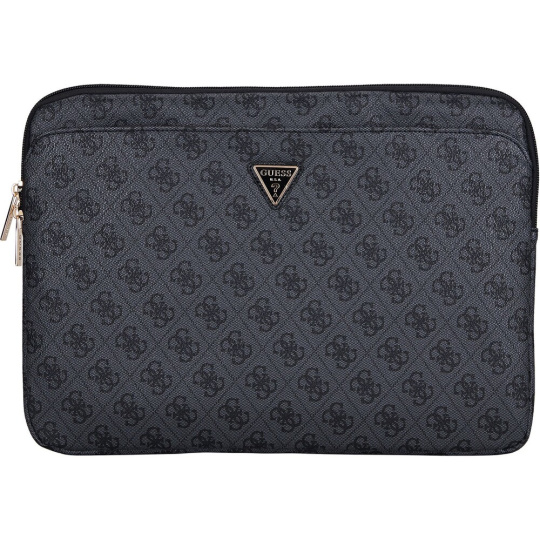 Guess PU 4G Triangle Logo obal pro notebook 14" černý