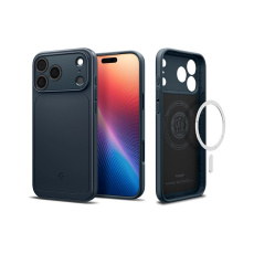 Spigen Thin Fit MagSafe kryt iPhone 17 Pro Max metal slate