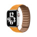 Apple Watch kožený tah 40/38mm S/M měsíčkově oranžový