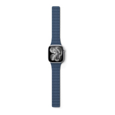 Epico Magnetic+ silikonový řemínek pro Apple Watch 42/41/40/38mm modrý