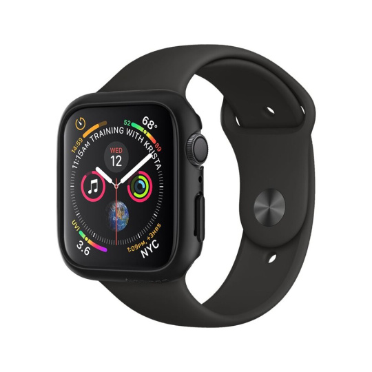 Spigen Thin Fit kryt Apple Watch SE (24/22)/6/SE/5/4 (44 mm) černý