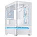 ASUS Case AP202 PRIME CASE, mATX, Průhledná bočnice, 3x 120mm ARGB Fan, bílá