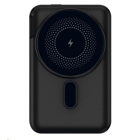 WG Powerbank 10000 mAh s nabíjecím slotem na Apple Watch a stojánkem/black WG Powerbank 10000 mAh s nabíjecím slotem na Apple Watch a stojánkem/black