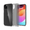 Spigen Ultra Hybrid kryt iPhone 15 průhledný