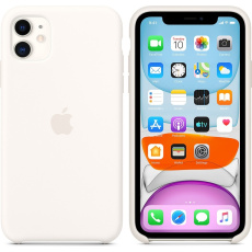 Apple silikonový kryt iPhone 11 bílý