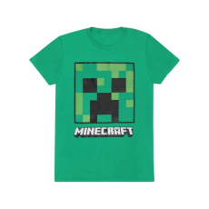 Tričko Minecraft - Creeper Face M