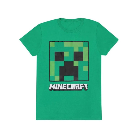 Tričko Minecraft - Creeper Face M