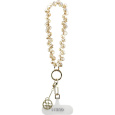 Guess univerzální popruh na ruku Crystals 4G Charm zlatý