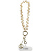 Guess univerzální popruh na ruku Crystals 4G Charm zlatý