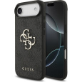 Guess PU 4G Metal Logo kryt iPhone Air šedý