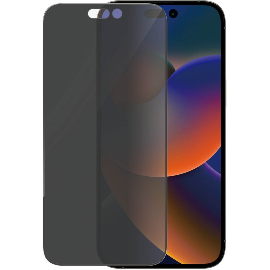 PanzerGlass™ Ultra-Wide Fit Privacy iPhone 14 Pro Max s instalačním rámečkem