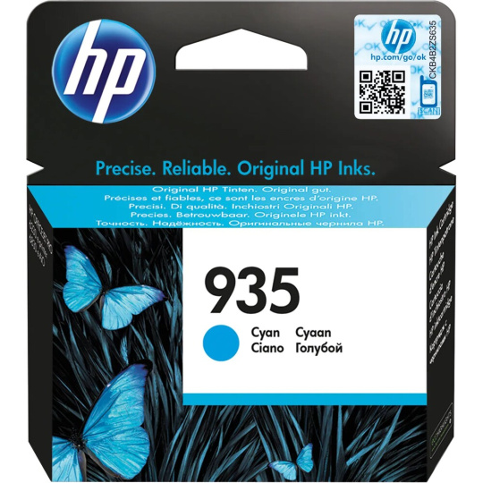 HP C2P20AE č. 935 Azurová originální