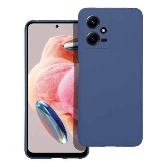 Smarty Silikonový kryt Xiaomi Redmi Note 12 5G modrý