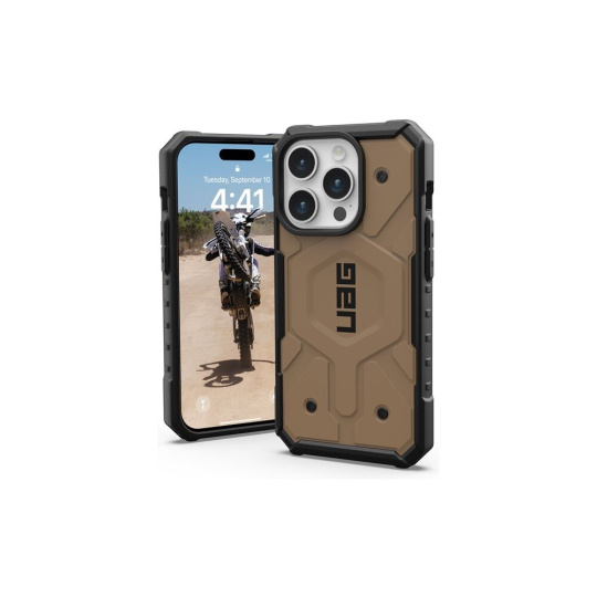 UAG Pathfinder MagSafe iPhone 15 Pro hnědý