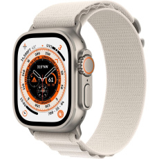 Apple Watch Ultra 49mm titanová s hvězdně bílým alpským tahem S