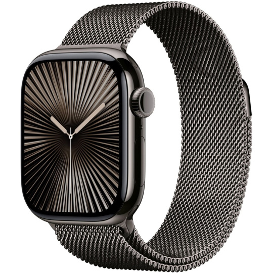 Apple Watch 42/41/40/38mm břidlicově šedý milánský tah