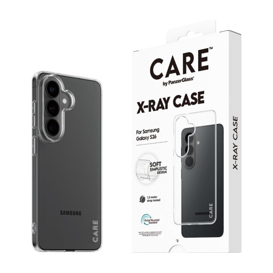 PanzerGlass® CARE X-Ray kryt Samsung Galaxy S26 čirý PanzerGlass® CARE X-Ray kryt Samsung Galaxy S26 čirý
