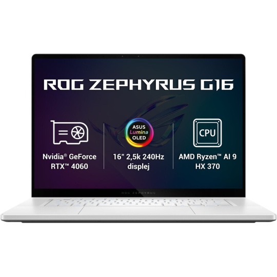 ASUS ROG Zephyrus G16 (GA605WV-NEBULA016W) bílý