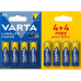 Varta Longlife POWER LR06 alkalická baterie AA (4+4 ks)