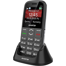 ALIGATOR A770 Senior + stolní nabíječka černý