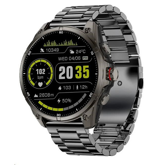 CARNEO GTR eXpedition black - metal strap