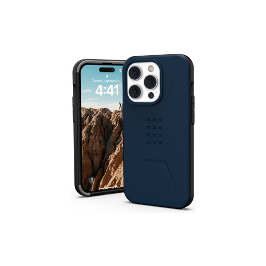 UAG Civilian MagSafe iPhone 14 Pro modrý