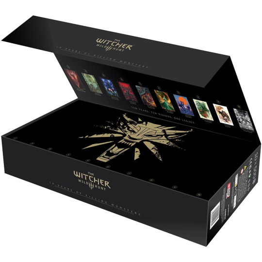 Dárková kolekce The Witcher 3: 10th Anniversary Puzzle