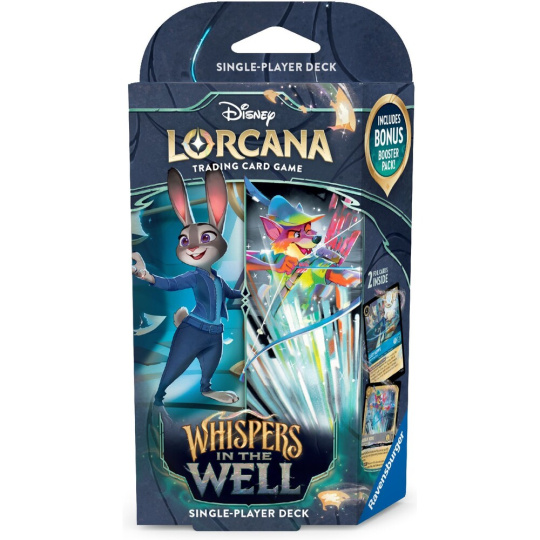 Disney Lorcana: Whispers in the Well - Starter Deck single Sapphire & Steel (Judy & Robin Hood)