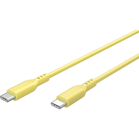 PremiumCord USB-C/USB-C napájecí kabel 60W 1,5m žlutý PremiumCord USB-C/USB-C napájecí kabel 60W 1,5m žlutý