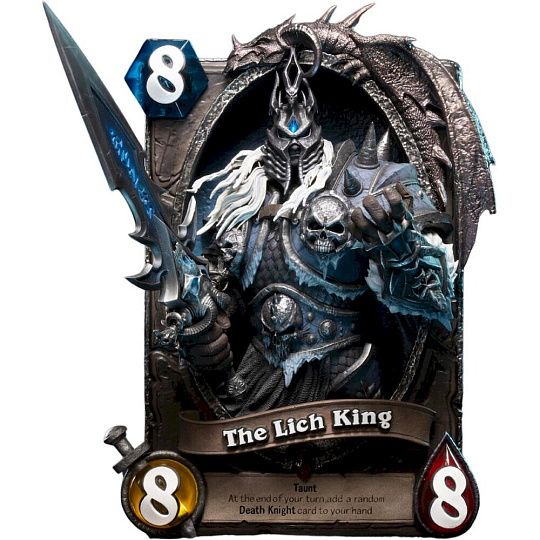 Soška HEX Blizzard Hearthstone - The Lich King Art Frame