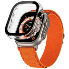 PanzerGlass Apple Watch Ultra/Ultra 2 ochranný kryt s D3O - čirý rámeček PanzerGlass Apple Watch Ultra/Ultra 2 ochranný kryt s D3O - čirý rámeček