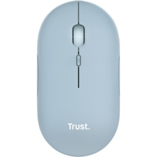 Trust Puck bezdrátová myš modrá