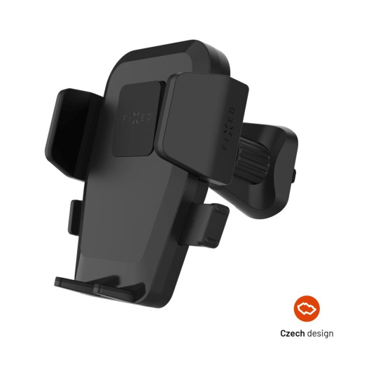 FIXED Iconiq Lock univerzální držák do auta s úchytem do ventilační mřížky černý
