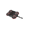 Marvo FN-41 podsvícená chladicí podložka 2 ventilátory