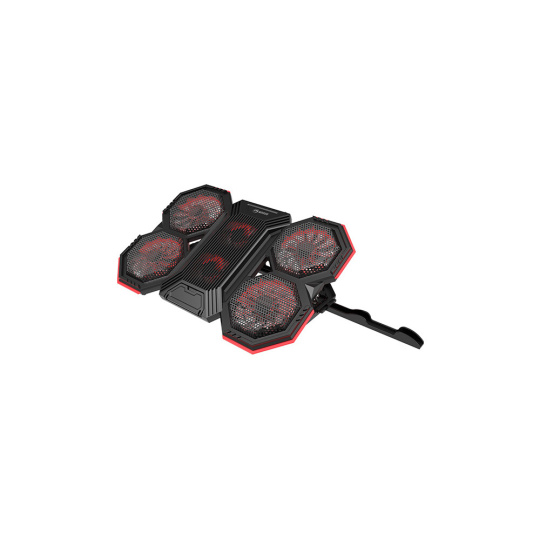 Marvo FN-41 podsvícená chladicí podložka 2 ventilátory
