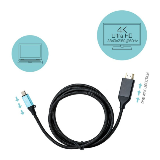 i-tec USB-C HDMI Cable Adapter 4K / 60 Hz 150cm