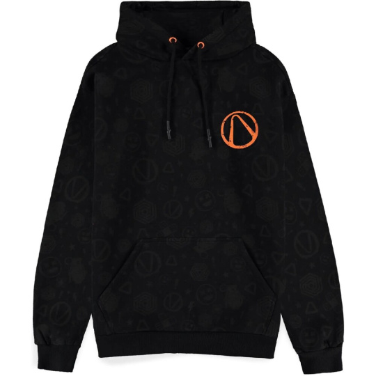 Mikina Borderlands - Orange Logo 2XL