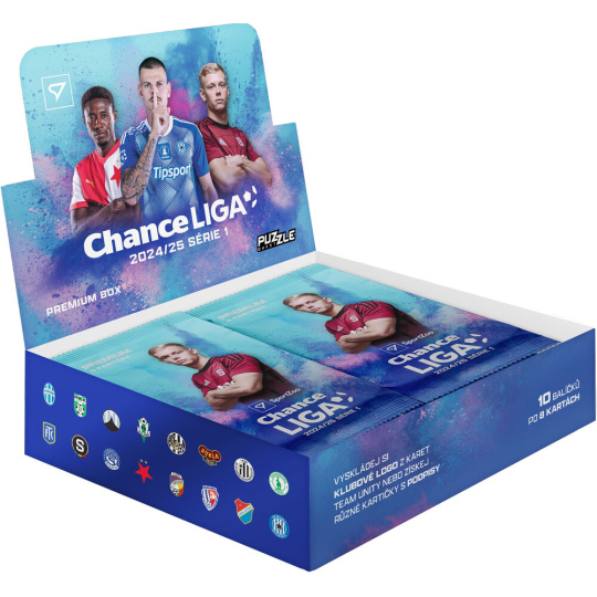 Fotbalové karty SportZoo Chance Liga 2024/2025 1. série Premium box