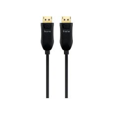 PremiumCord optický DisplayPort 1.4 přípojný kabel M/M zlacené konektory 20m