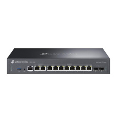 TP-Link ER7412-M2 OMADA VPN router (2xSFP WAN/LAN,2x2,5GbELAN/WAN,8xGbELAN,1xUSB3.0,fanless)